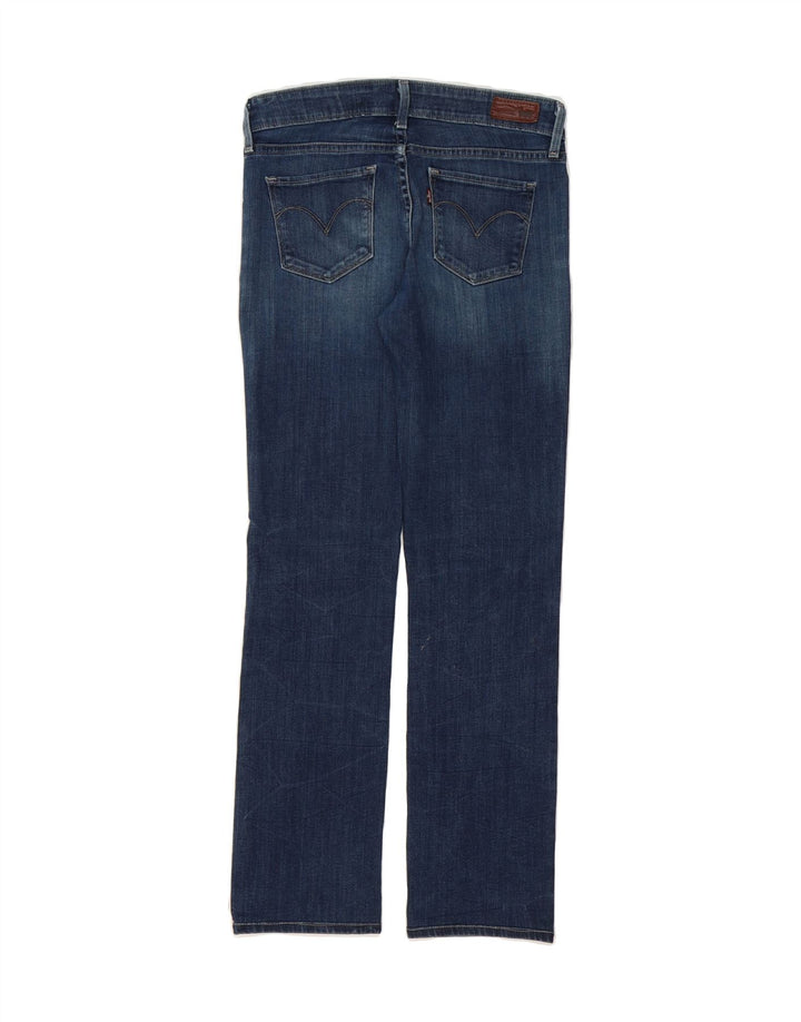 LEVI'S Womens Slight Curve Modern Rise Straight Jeans W26 L28 Blue Vintage Levi's and Second-Hand Levi's from Messina Hembry 