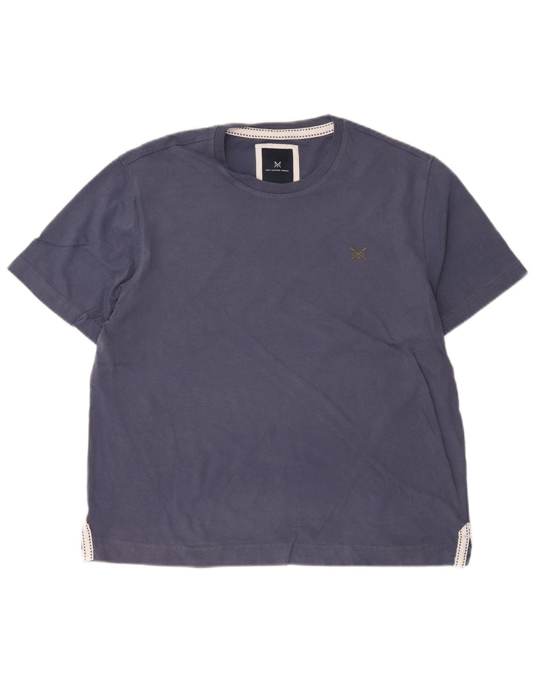 Crew Clothing T-Shirt Homme Grand Bleu