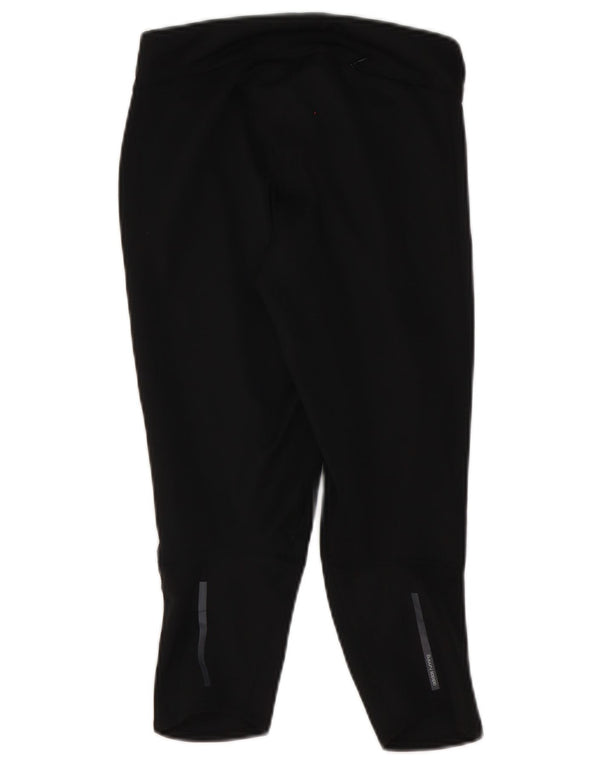 Adidas Climalite Capri Leggings UK 4/6 XS Noir Polyester
