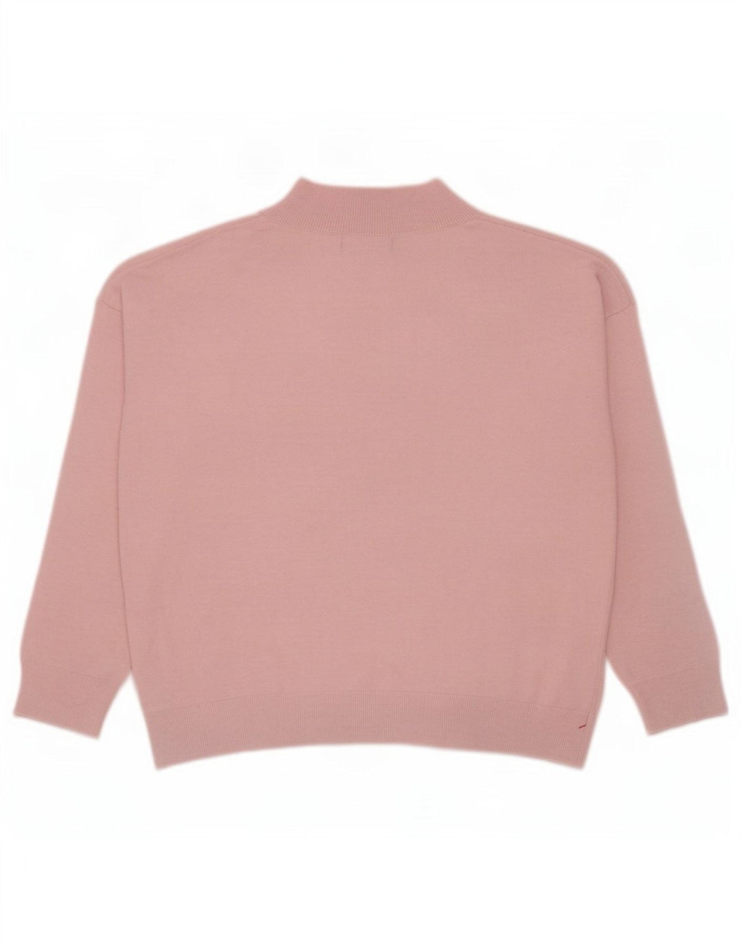 Marks & Spencer Pull surdimensionné à col en V pour femme UK 14 Rose moyen