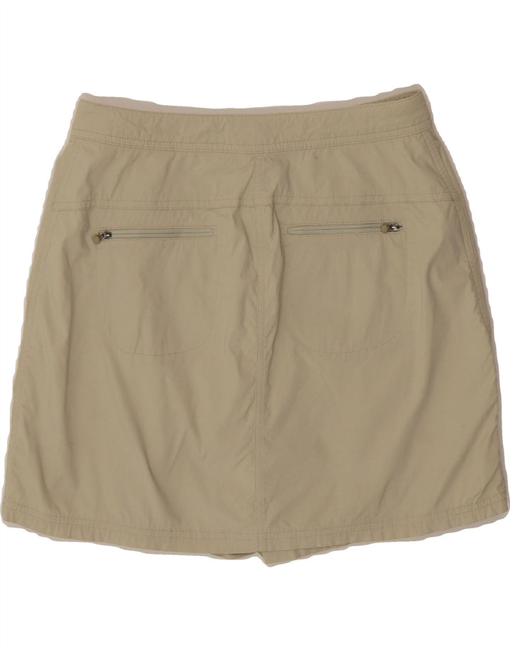L.L.BEAN Womens Skort US 6 Medium W30  Grey Nylon Vintage L.L.Bean and Second-Hand L.L.Bean from Messina Hembry 
