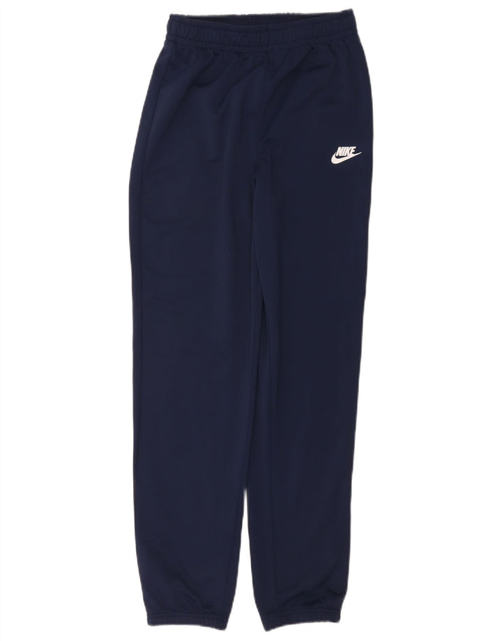 NIKE Pantalon de survêtement garçon Joggers 13-14 ans XL Bleu marine Polyester