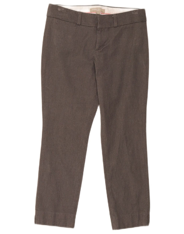 Banana Republic Womens Sloan Skinny Capri Trousers US 0 XS W30 L22 Grey