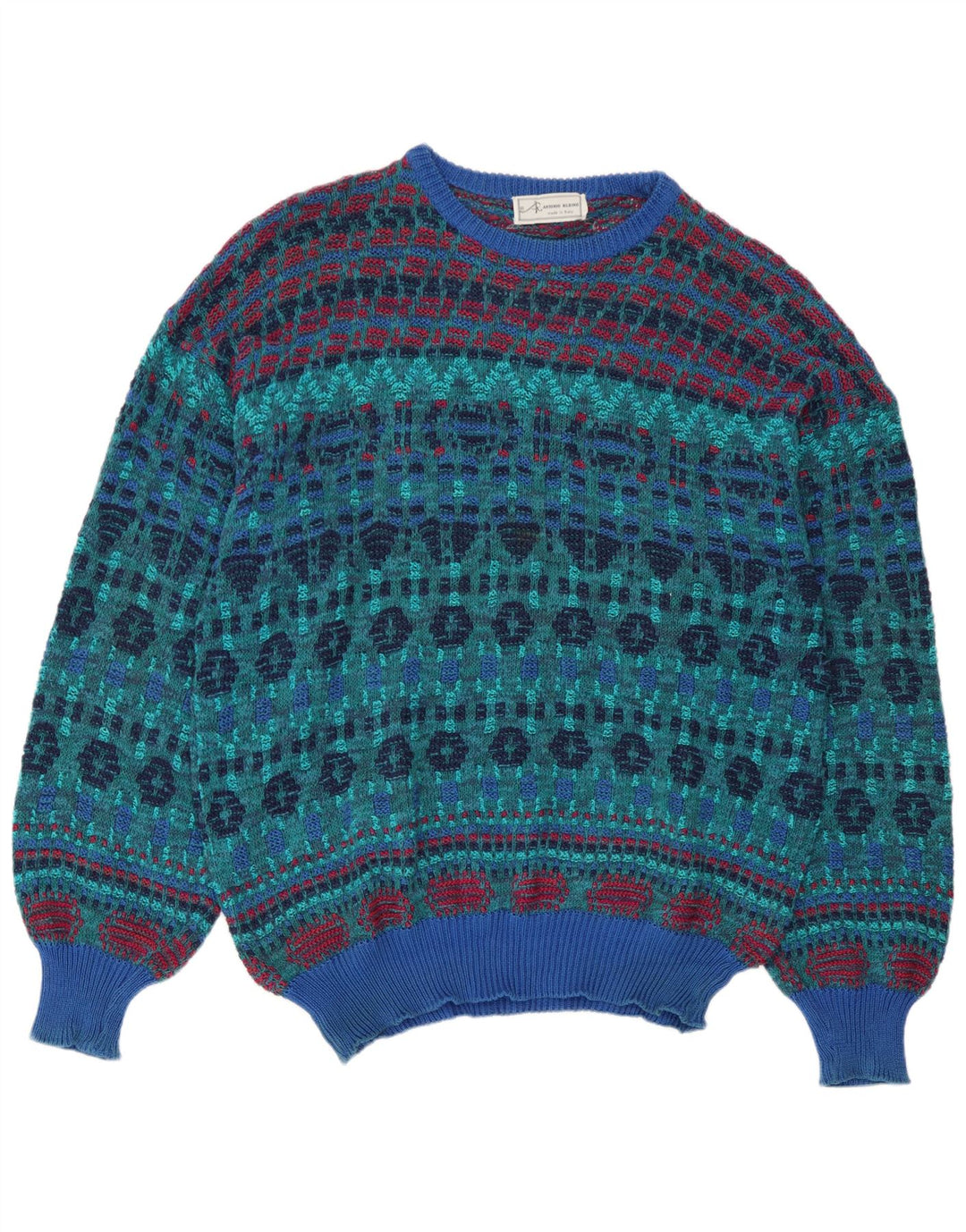 Rantonio Rubino Pull col bateau pour homme IT 54 XL Multicolore