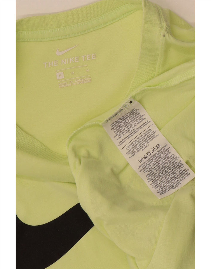 Nike T-Shirt Graphique Homme Vert Moyen Coton