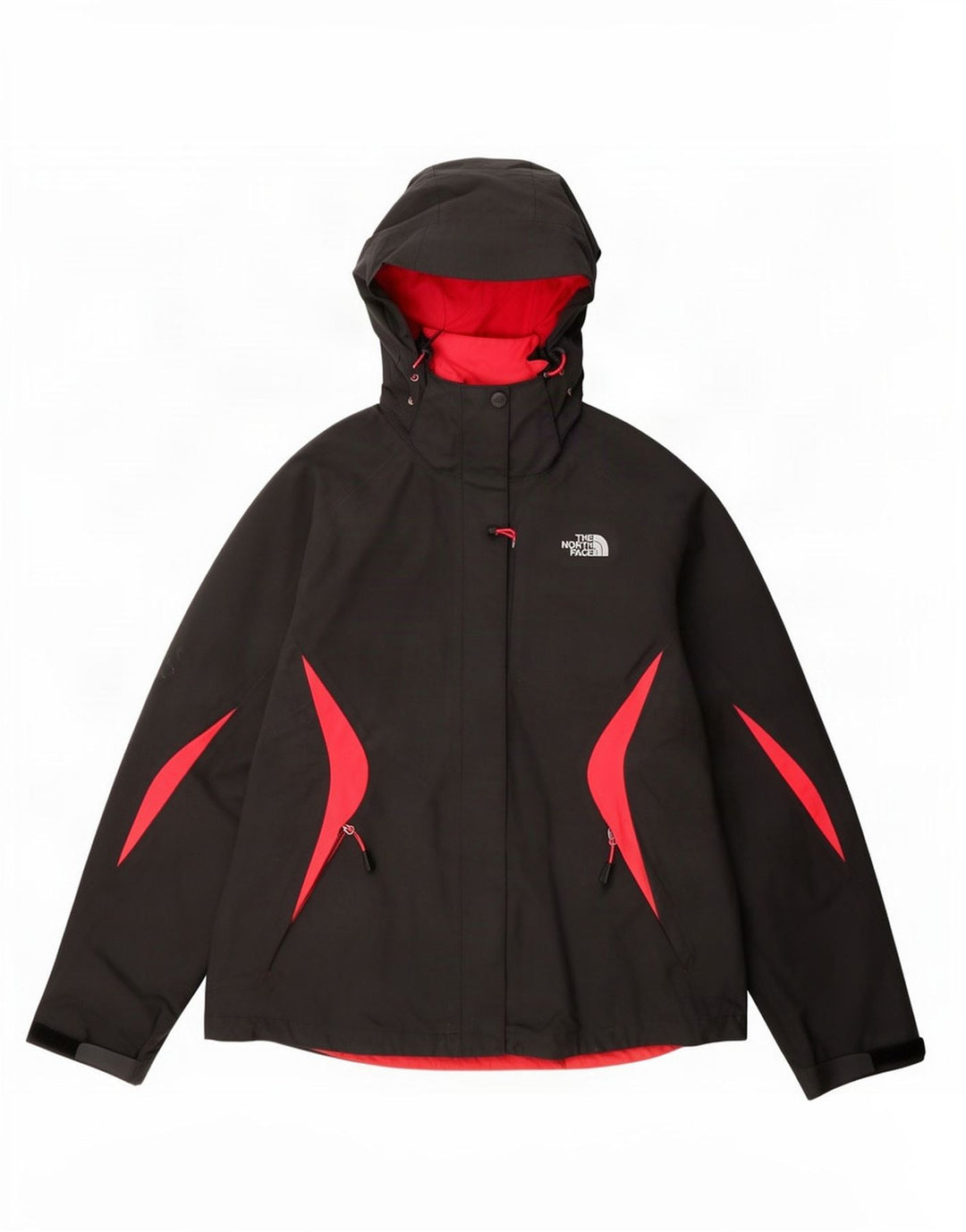 The North Face Veste de pluie Hyvent pour femme UK 14 Gris moyen Colourblock