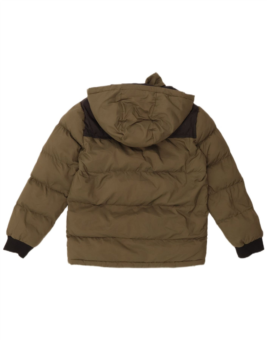 TIMBERLAND Veste matelassée à capuche pour garçon 11-12 ans XS Kaki Colourblock
