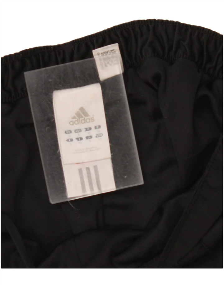 ADIDAS Pantalon de survêtement pour femme UK 10 Small Noir Polyester