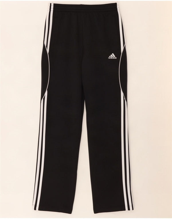 Adidas Pantalon de survêtement pour homme UK 36/38 Petit Noir Polyester