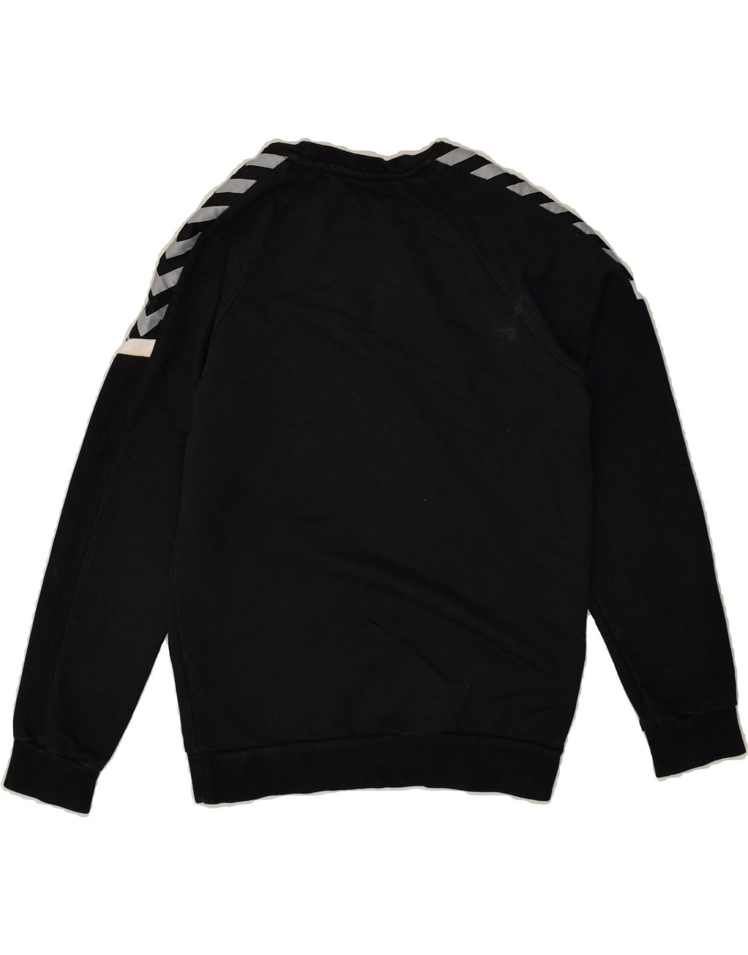 HUMMEL Boys Graphic Sweatshirt Jumper 14-15 Years Black Cotton | Vintage Hummel | Thrift | Second-Hand Hummel | Used Clothing | Messina Hembry 