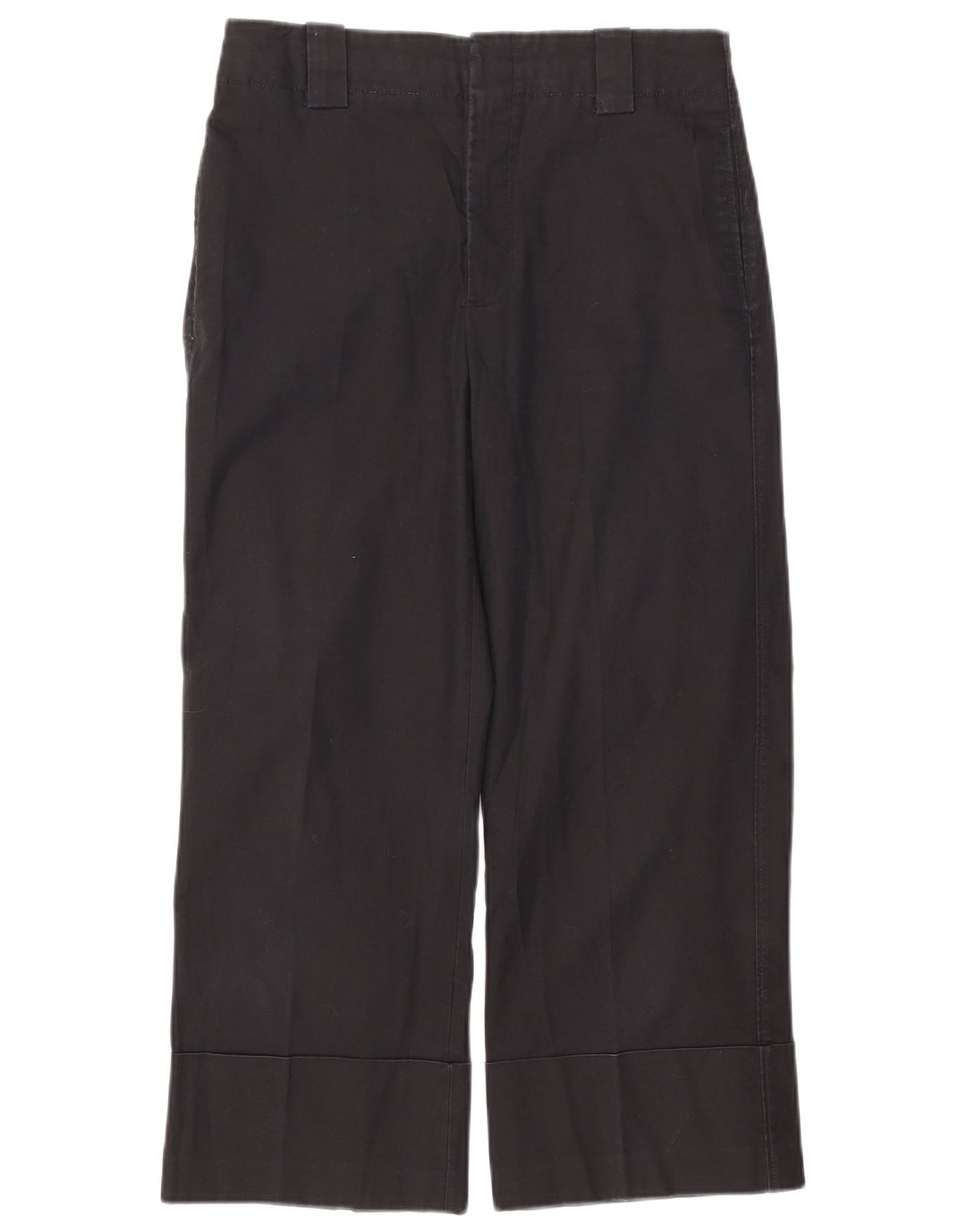 Pantalon court Zara Femme Medium W28 L24 Coton noir