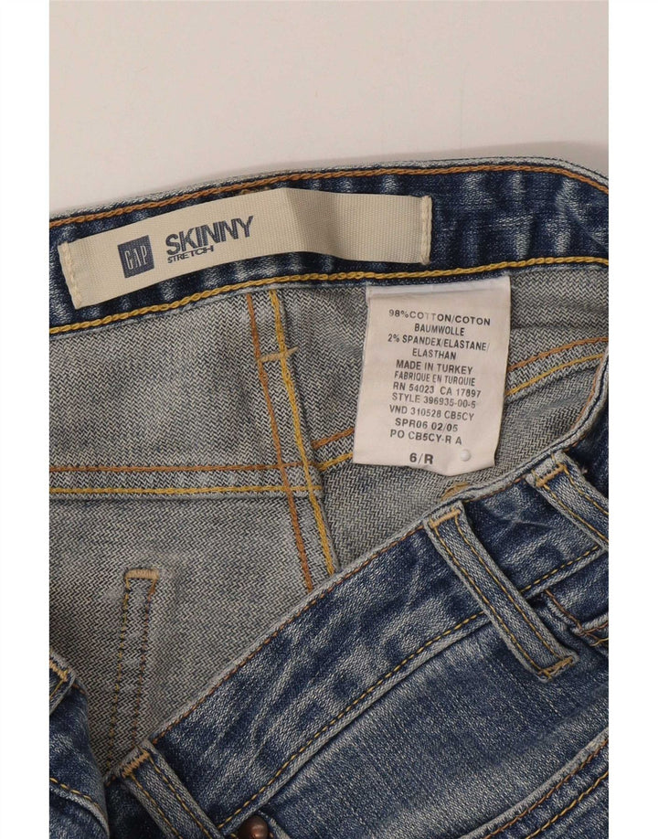 Gap Jean skinny femme US 6 Medium W30 L33 Bleu Coton