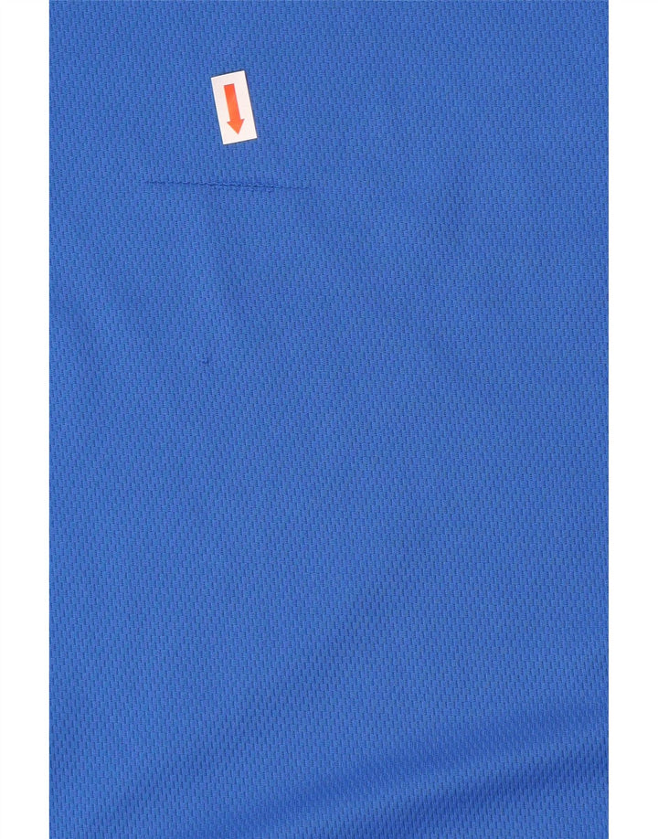 Nike Hommes Dri Fit T-Shirt Haut Grand Bleu Polyester