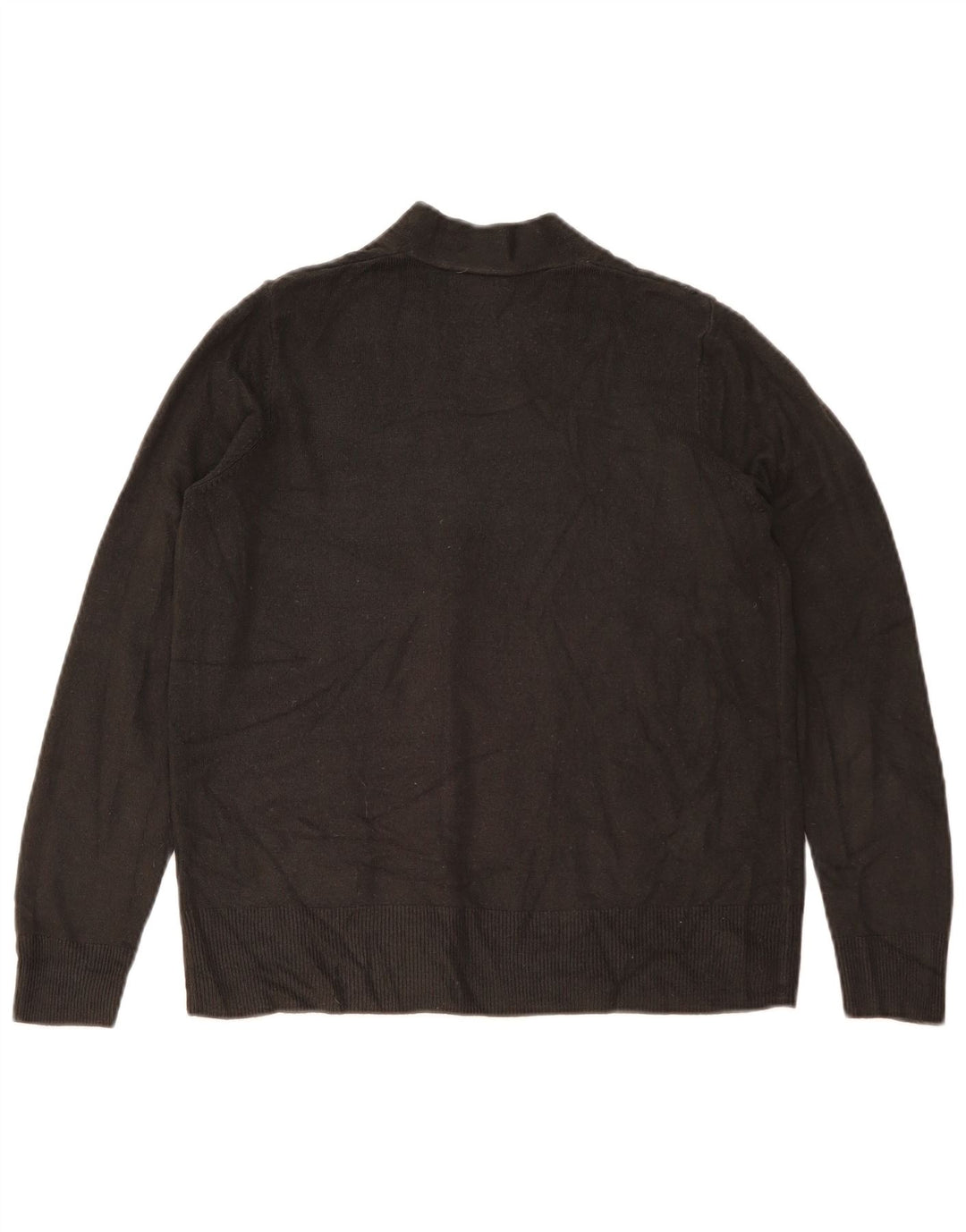 Marks & Spencer Pull cardigan ouvert pour femme UK 14 Acrylique noir moyen