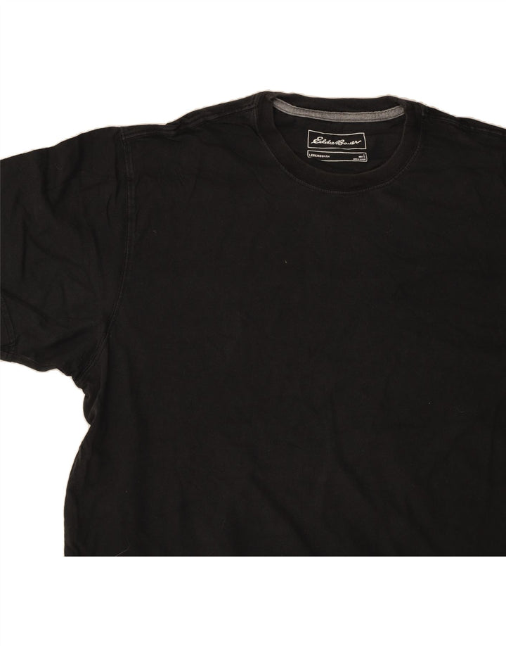 EDDIE BAUER Mens T-Shirt Top Large Red Cotton Vintage Eddie Bauer and Second-Hand Eddie Bauer from Messina Hembry 