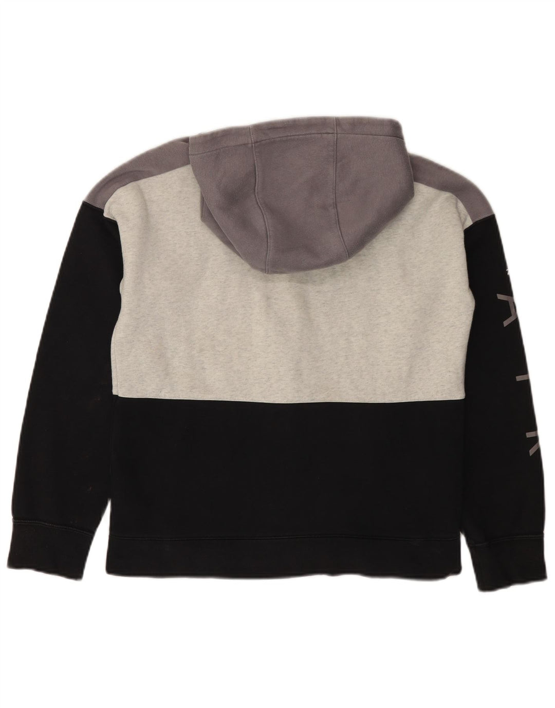 NIKE Pull à capuche zippé Air Graphic pour garçon 13-14 ans XL Noir Colorblock