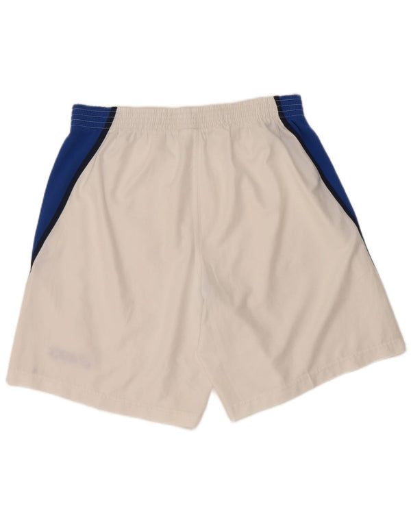 Asics Short de sport pour homme Large Blanc Colorblock Polyester