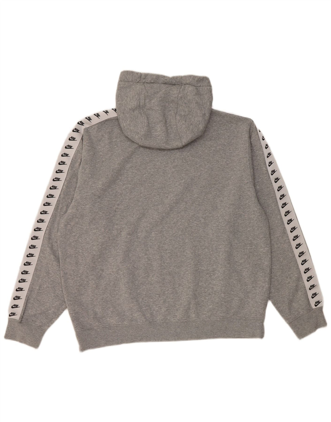 Nike Pull à capuche graphique pour homme en coton gris Taille L