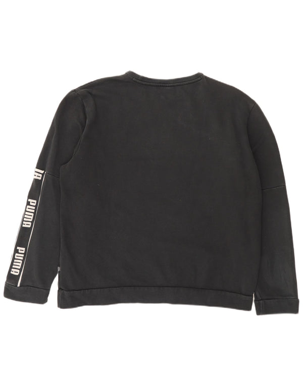 Puma Sweat-Shirt Graphique Homme XL Noir Coton