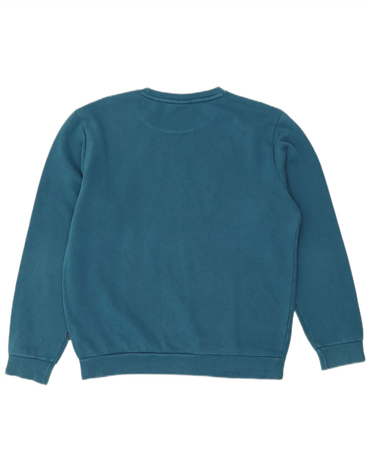 Puma Sweat-Shirt Graphique Homme Bleu Moyen Coton