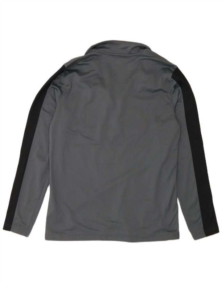 Under Armour Haut de Survêtement Zip Neck Homme Gris Colorblock