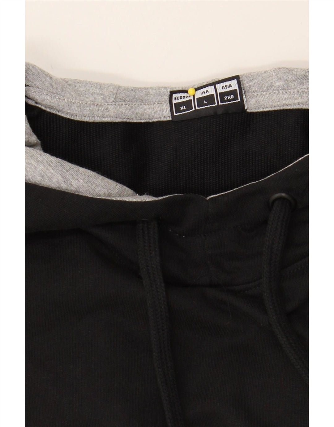 HUMMEL Mens Graphic Hoodie Jumper Large Black Vintage Hummel and Second-Hand Hummel from Messina Hembry 