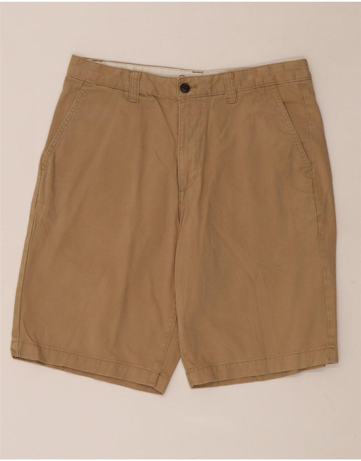 EDDIE BAUER Short Chino Homme W33 Coton Kaki Moyen