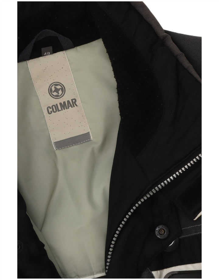 Colmar Veste de ski pour homme EU 48 Medium Noir Colourblock Polyester