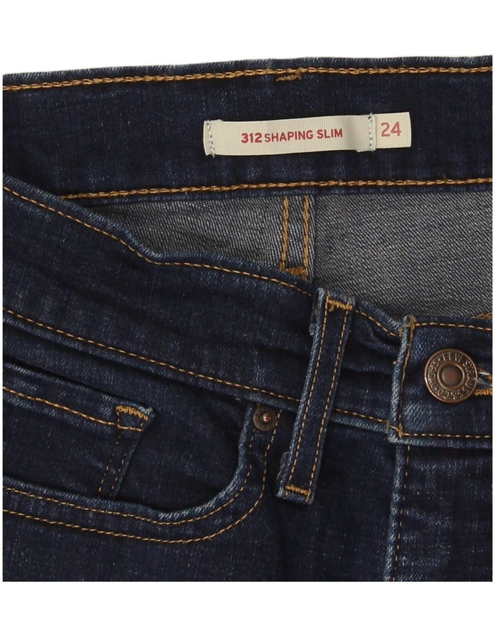 Levi's Jean 312 Shaping Slim Femme Bleu Marine W24 L31