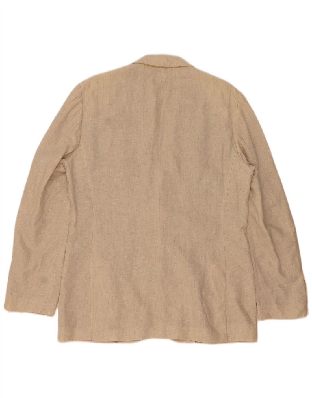 ZARA Veste blazer à 2 boutons pour homme EU 52 Grand lin beige