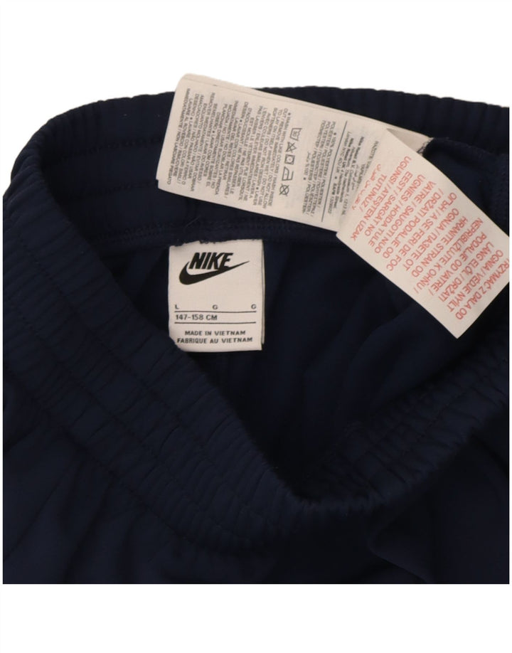Nike Pantalon de survêtement pour garçon 12-13 ans Large Bleu marine Polyester