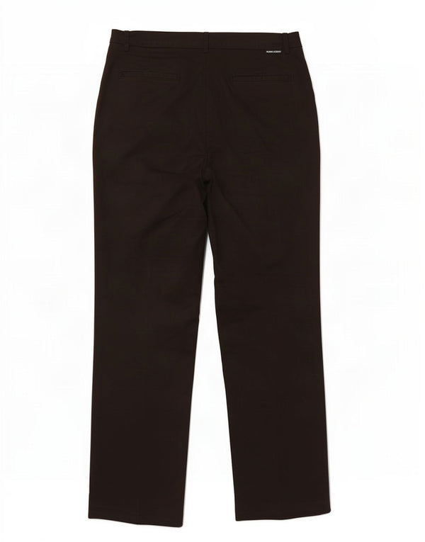 Marina Yachting Pantalon de costume droit pour femme IT 46 Large W32 L31 Noir