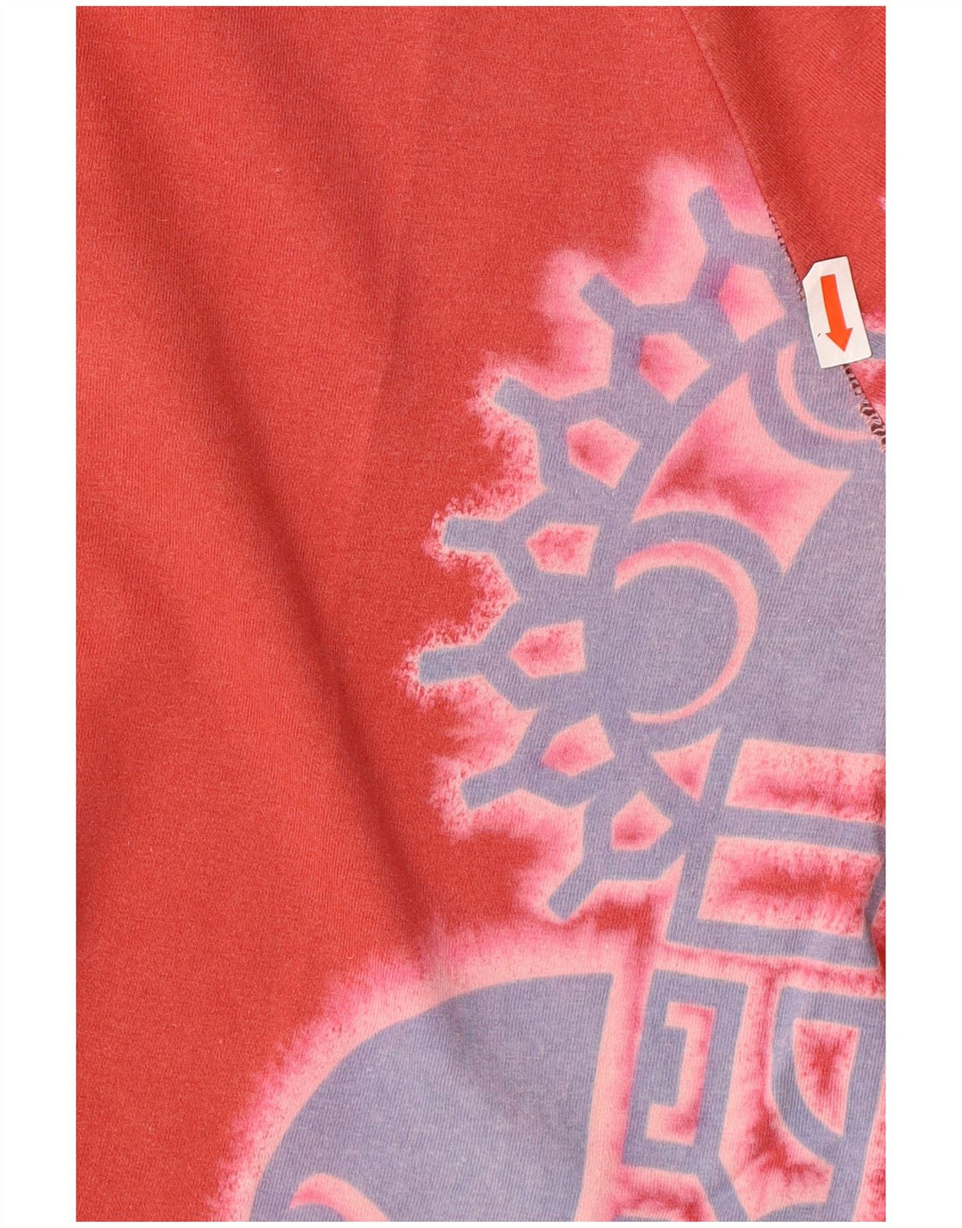 REPLAY T-Shirt Graphique Homme Grand Rouge Coton