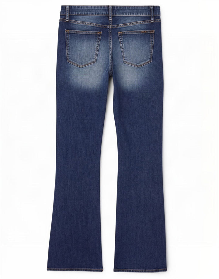 Jean Bootcut Femme Gap W28 L32 Bleu Coton