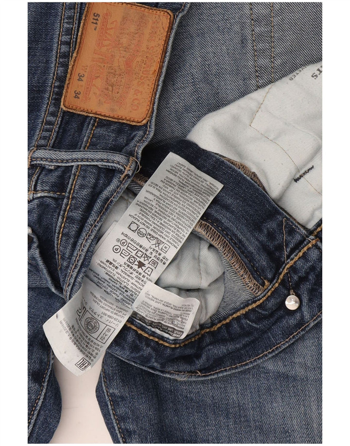 Levi's Jean Slim 511 Homme W34 L28 Bleu Coton