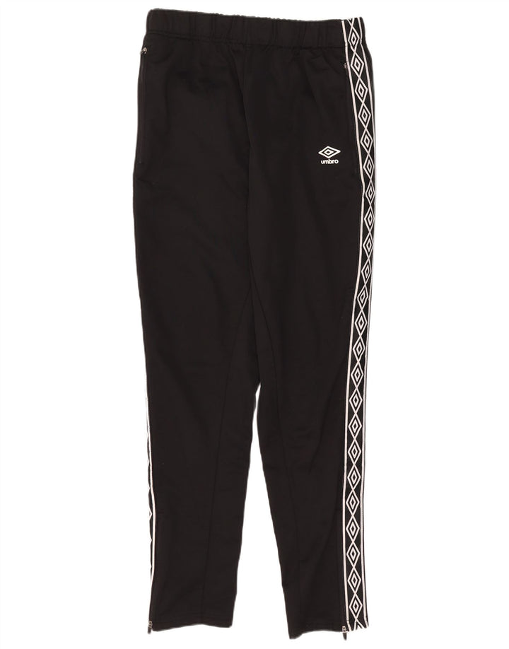 Umbro Pantalon de Survêtement Graphique Homme Large Noir Polyester