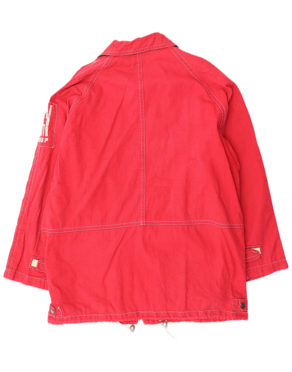 Brugi Veste utilitaire graphique pour homme IT 52 XL Rouge Coton