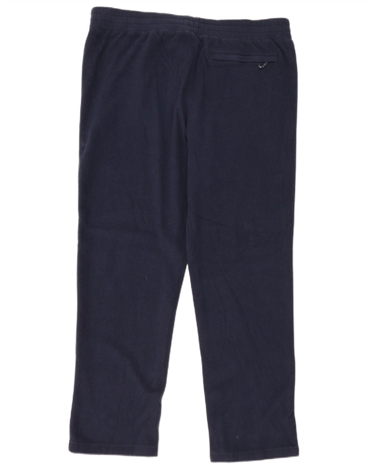 Marks & Spencer Pantalon de survêtement en polaire pour homme XL Bleu marine Polyester