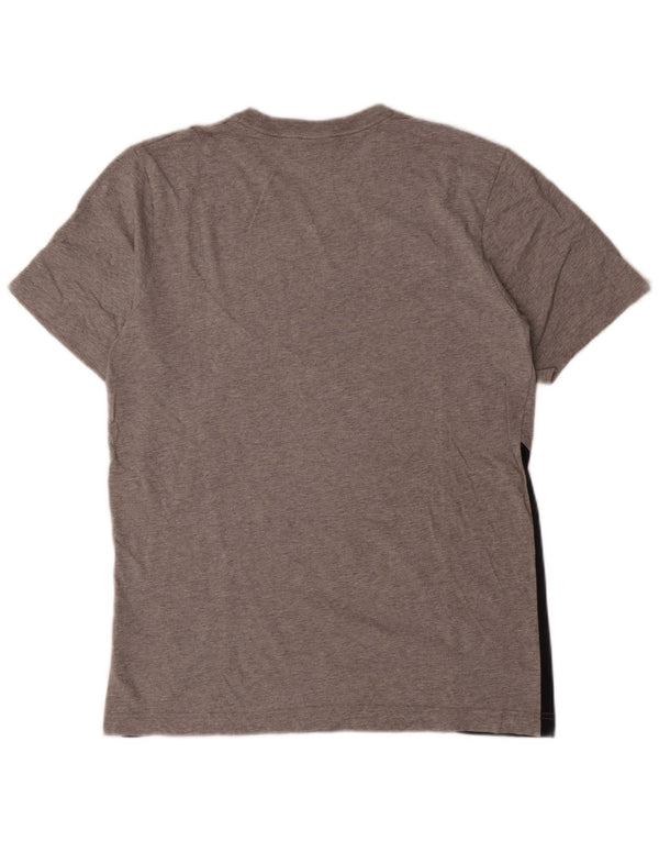 Nike T-shirt graphique à manches courtes pour homme Gris moyen Colourblock Sports