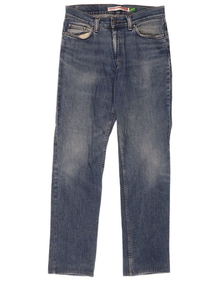 Carrera Hommes 702 Jean Droit IT 48 Moyen W33 L31 Bleu Coton