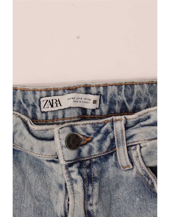 Zara Jean bootcut effet vieilli pour femme EU 40 Medium W30 L34 Bleu