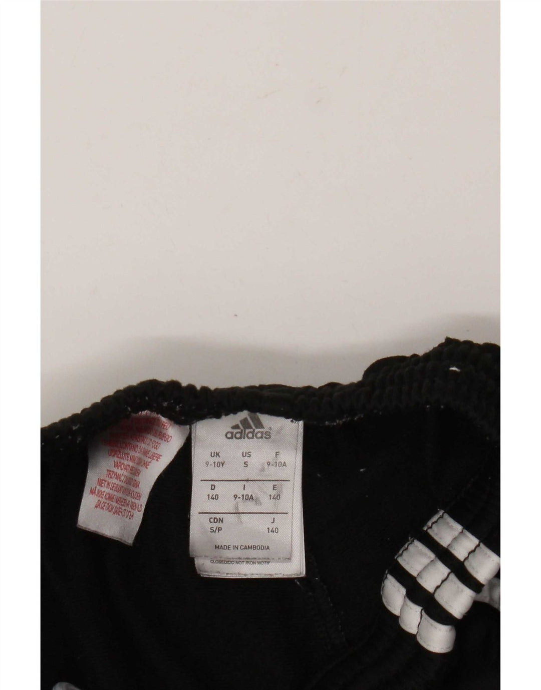 Pantalon de survêtement Adidas garçon 9-10 ans noir polyester