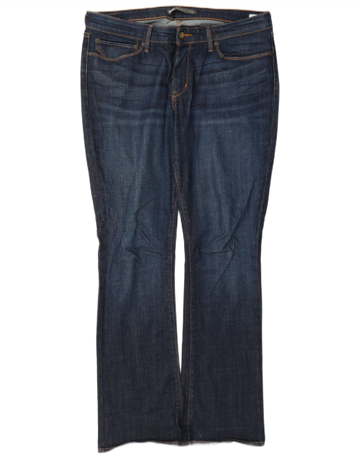 Levi's Jean Bootcut Taille Moyenne Femme W33 L32 Bleu Marine Coton
