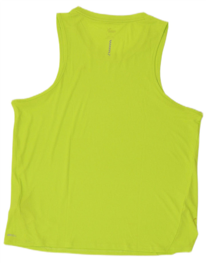 Puma Débardeur XL Homme Vert Polyester