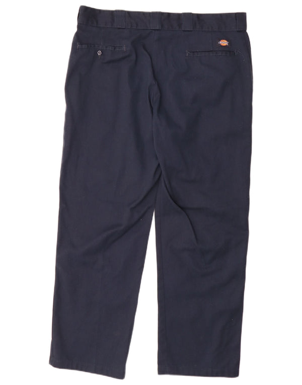 Dickies Mens 874 Original Fit Straight Chino Trousers W38 L30 Navy Blue