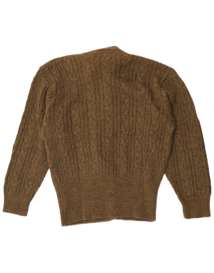 Weekend Cardigan à double boutonnage pour femme UK 44 Kaki moyen
