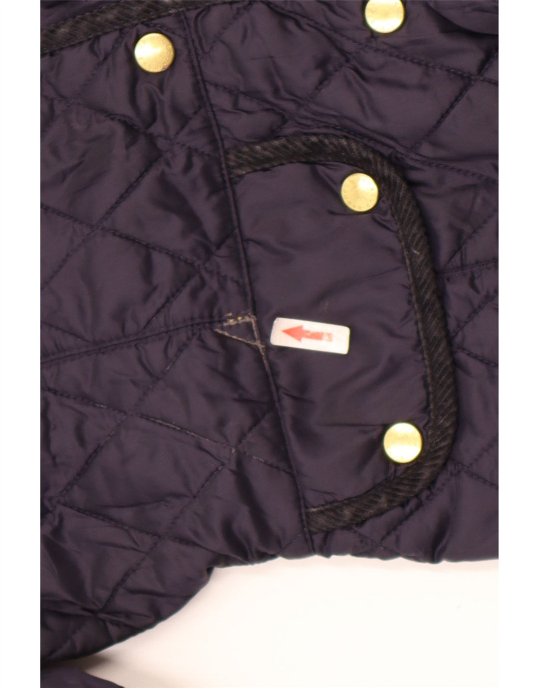 Veste matelassée Barbour Girls 10-11 ans Large Bleu Marine Polyamide