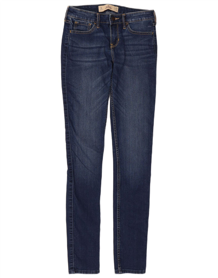 HOLLISTER Jean super skinny W26 L33 bleu coton femme