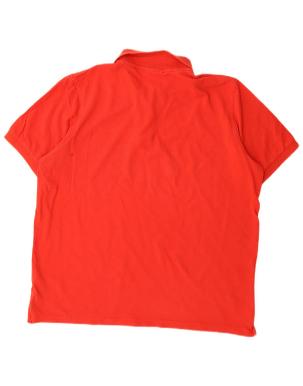 Hugo Boss Polo XL Rouge Coton Homme
