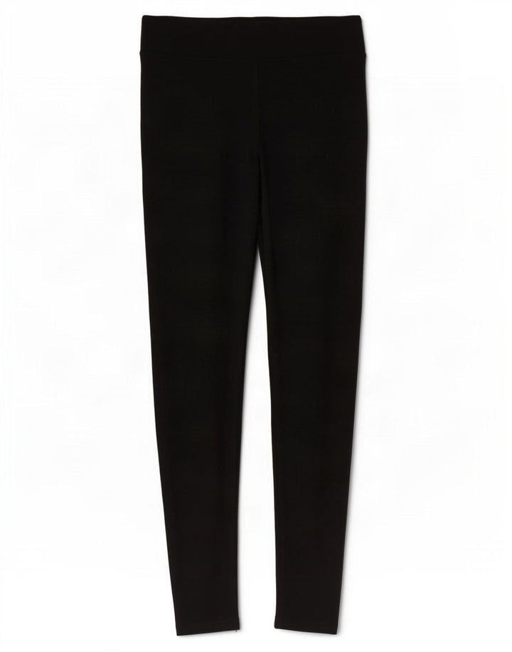 Marks & Spencer Leggings Femme UK 12 Coton Noir Moyen